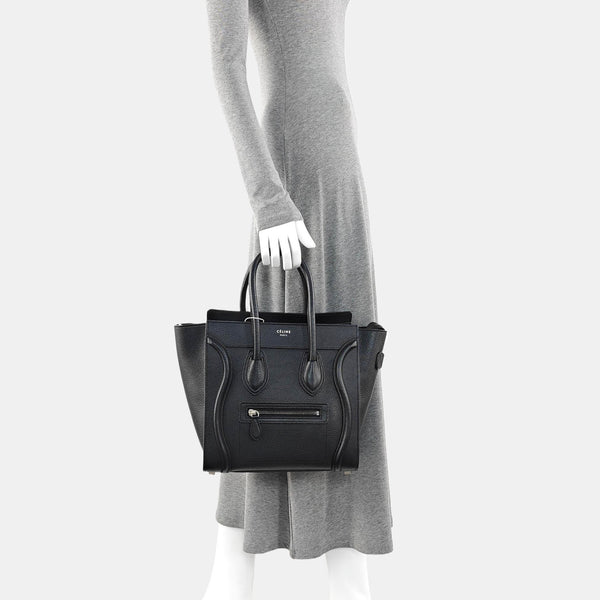 LUGGAGE Calfskin Black