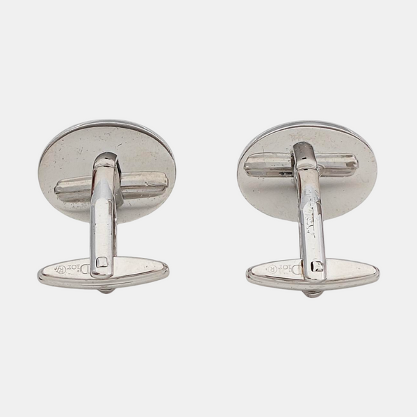 Metal Cufflink Silver