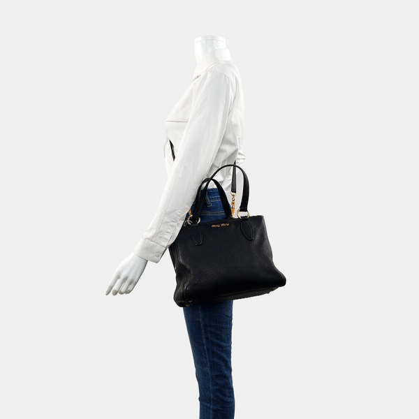 Madras Calfskin Black