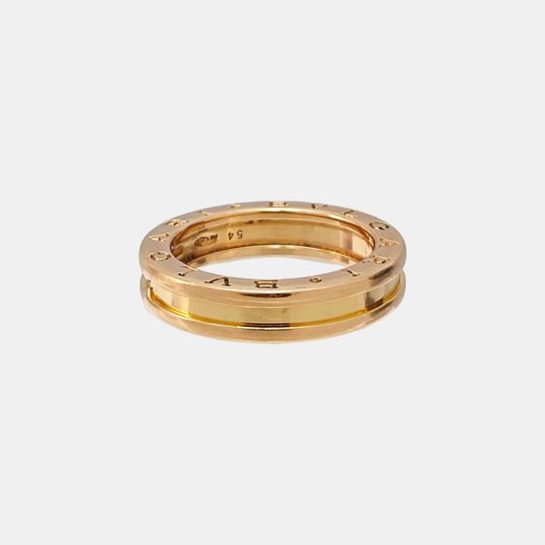 B.ZERO1 18k Rose Gold Ring EU 54