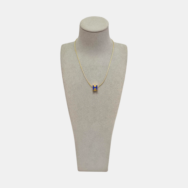 Cage D'h 925 Sterling Silver Gold Necklace