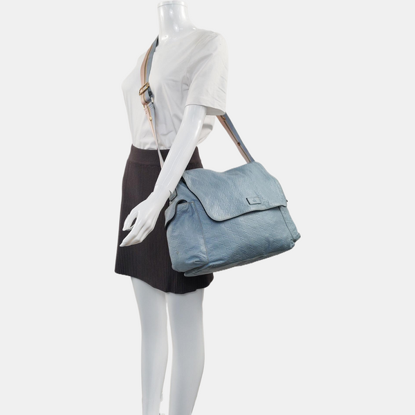 Monogram Calfskin Blue