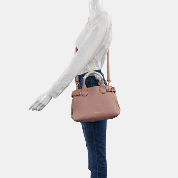 The Banner Small Calfskin Pink