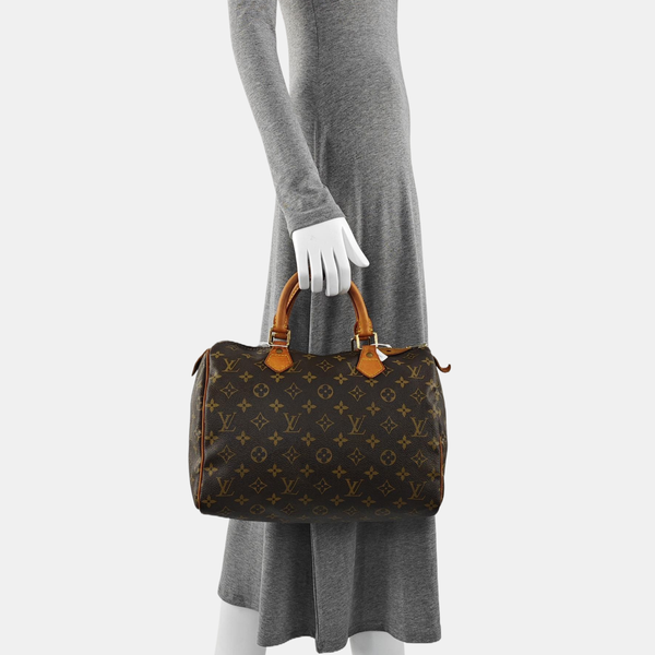 Speedy 30 Lona Monogram Marrón