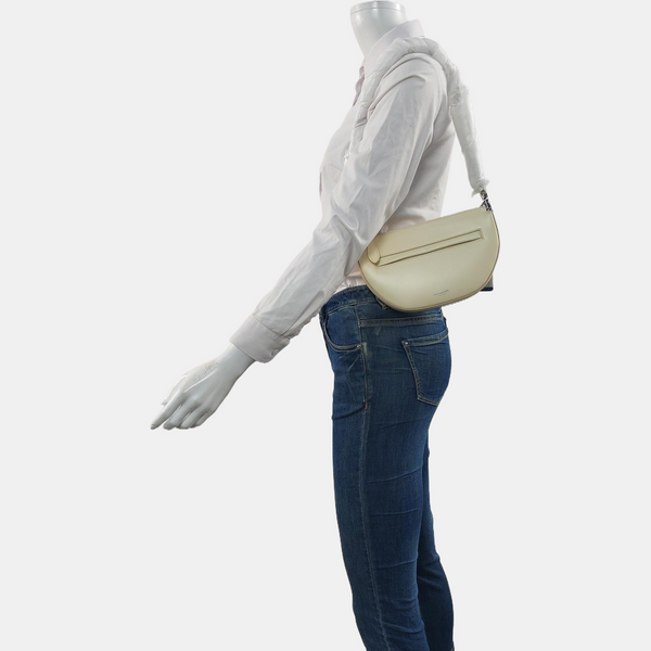 Olympia Mini Calfskin White