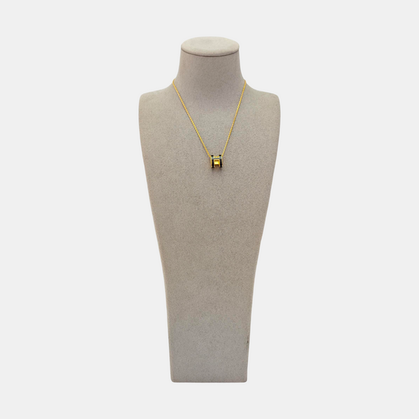 Pop H Metal Gold Necklace
