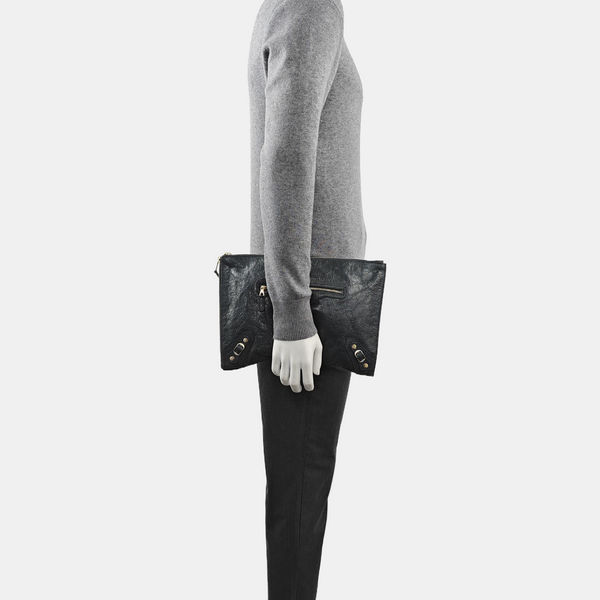 Classic City Small Lambskin Gray