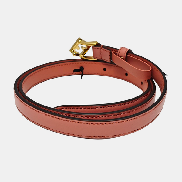 Leather Belt Red