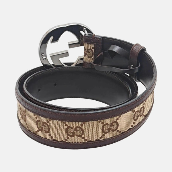 Fabric Belt Brown