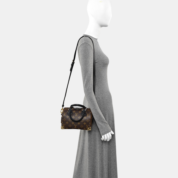 SPEEDY TRUNK 20 Monogram Coated Canvas Brown