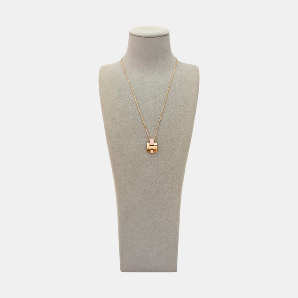 Eileen Metal Rose Gold Necklace