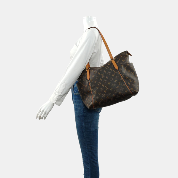 TOTALLY MM Monogram Coated Canvas Brown