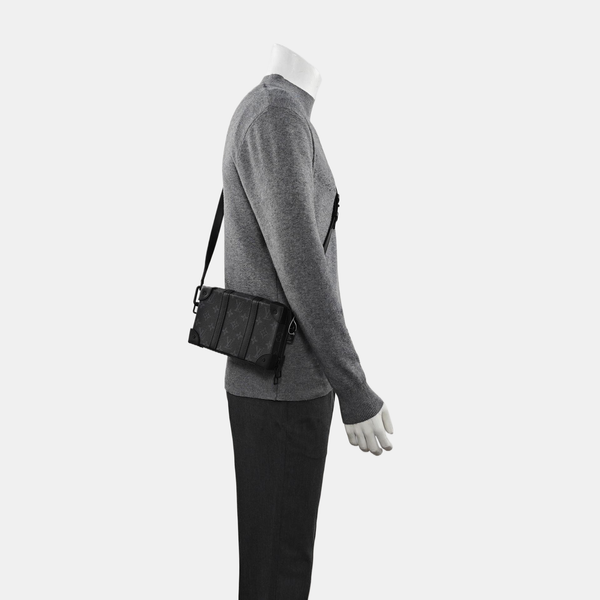 WALLET TRUNK Monogram Coated Canvas Gray