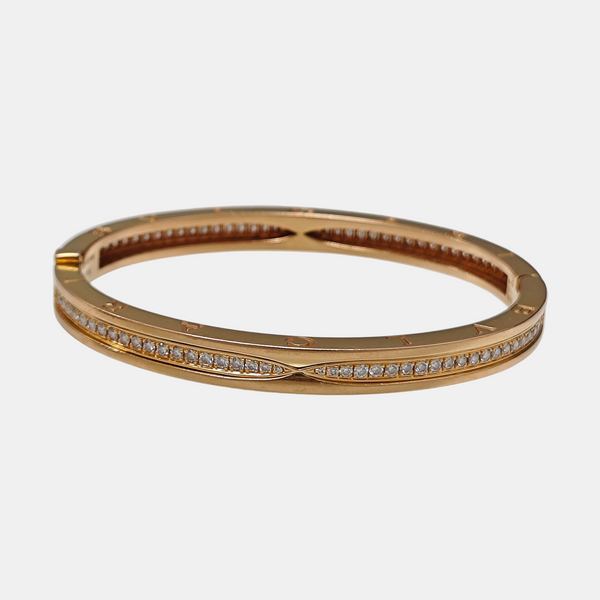 B.ZERO1 18k Rose Gold Bangle