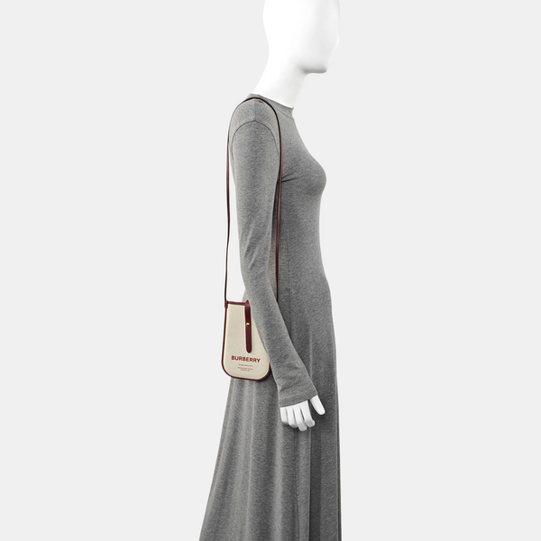 Canvas Shoulder Bag White