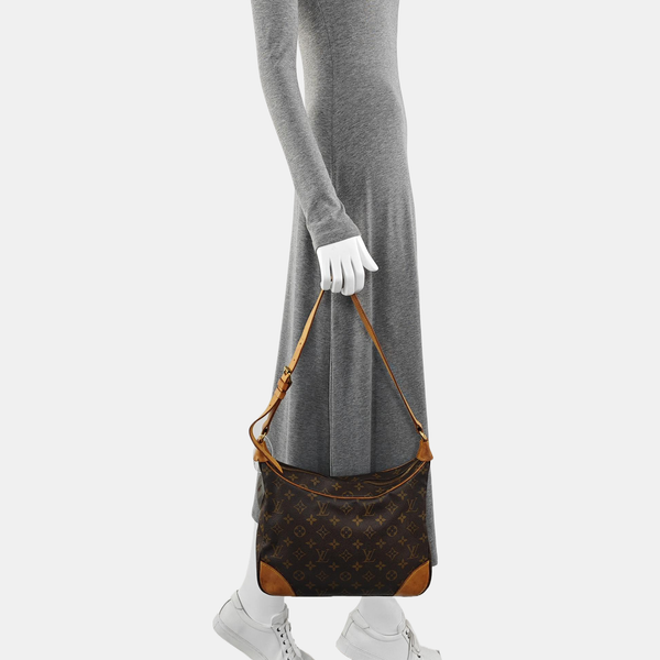 BOULOGNE Monogram Coated Canvas Brown