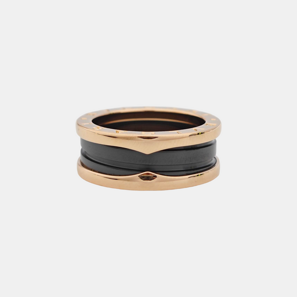 B.ZERO1 18k Rose Gold Ring EU 54