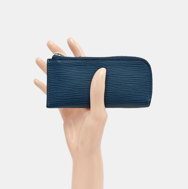 Epi Key Pouch Blue