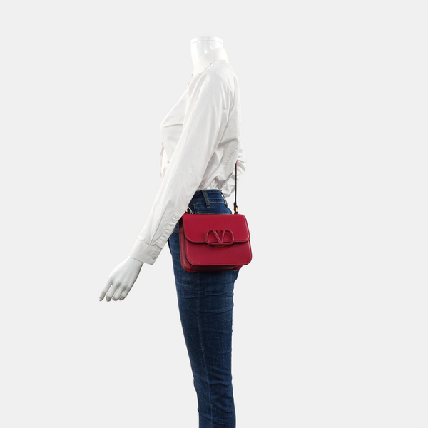 Vsling Small Calfskin Red