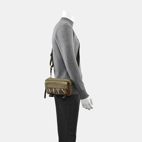Canvas Shoulder Bag Green
