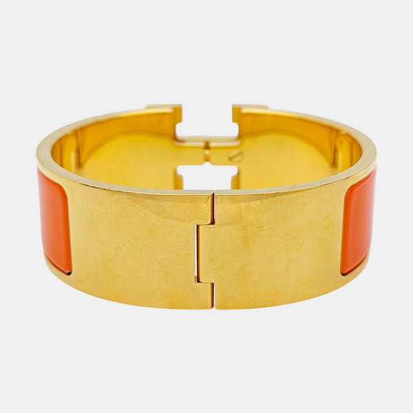 Clic Clac H Metal Gold Bangle