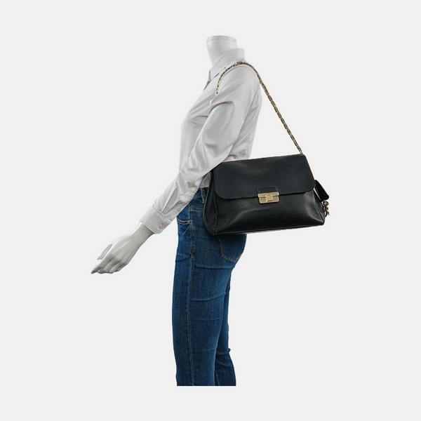 Small Calfskin Black