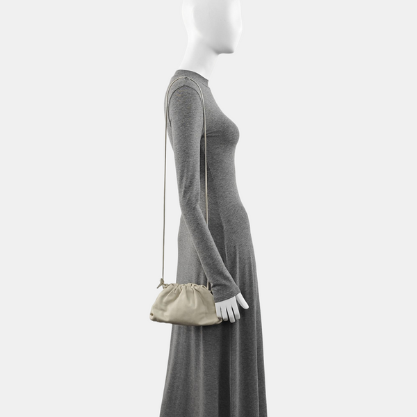 The Pouch Mini Calfskin White
