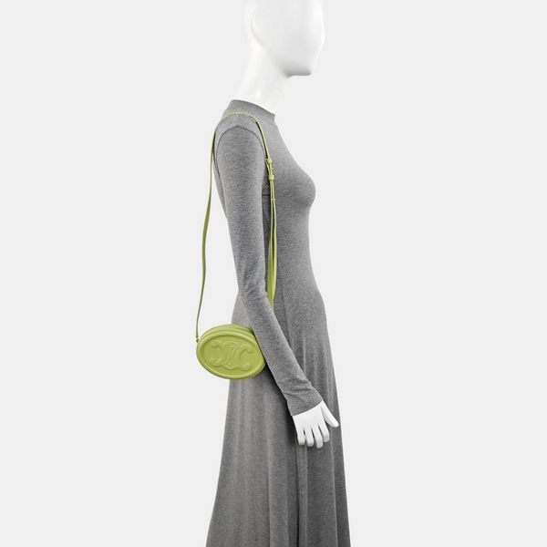 TRIOMPHE Mini Calfskin Green