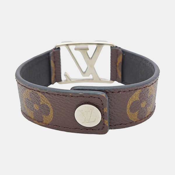 HOCKENHEIM Leather Brown Bangle