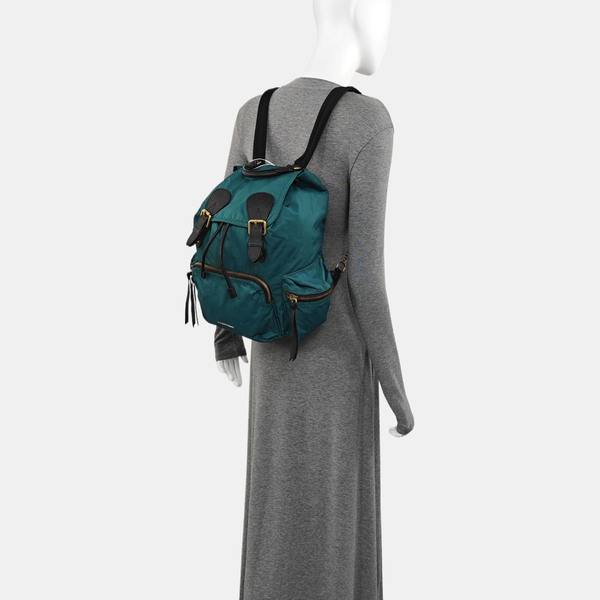 The Rucksack Medium Nylon Blue