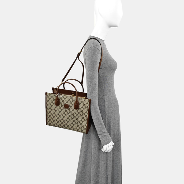 Retro Small Monogram Coated Canvas Brown