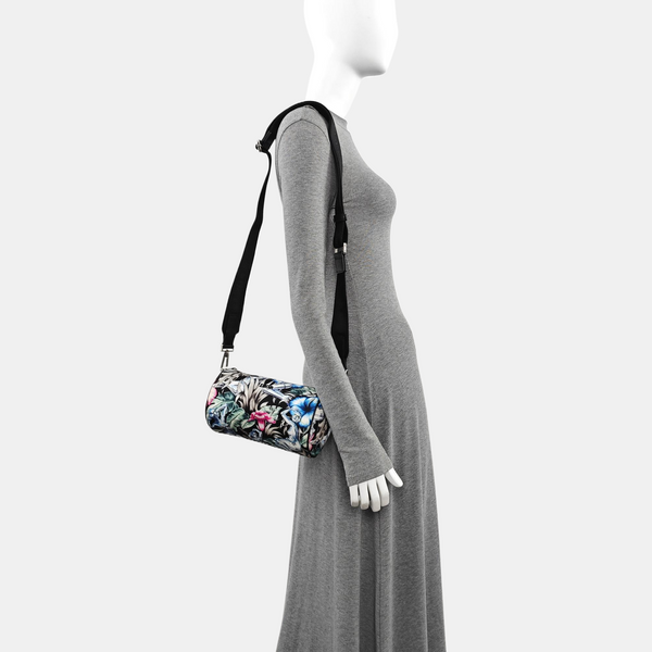 Nylon Shoulder Bag Black