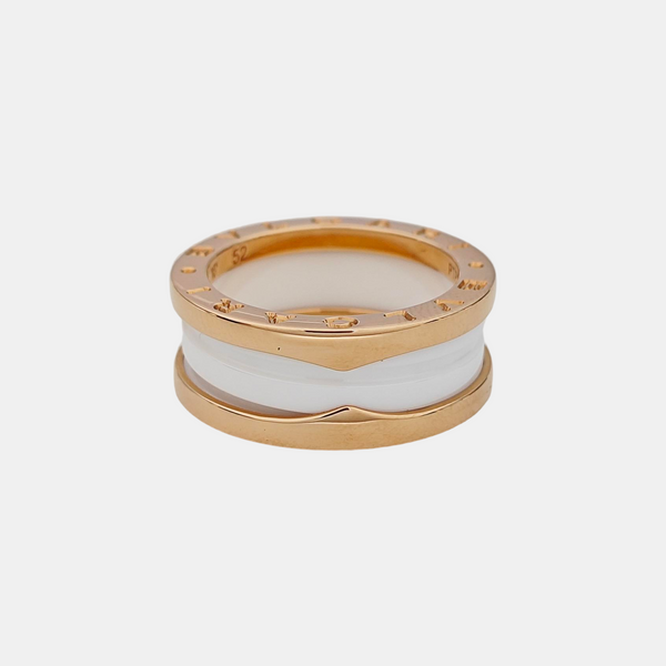 B.ZERO1 18k Rose Gold Ring EU 52