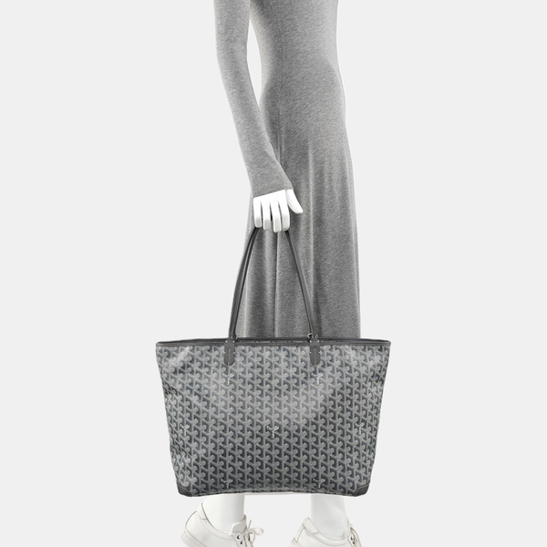 Artois Coated Canvas Gray
