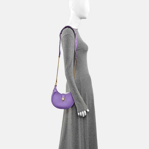 SERPENTI ELLIPSE Calfskin Purple