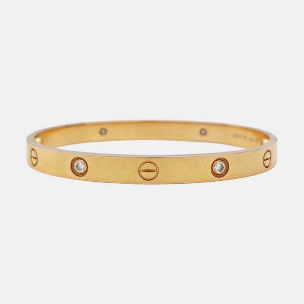 LOVE 18k Rose Gold Bangle