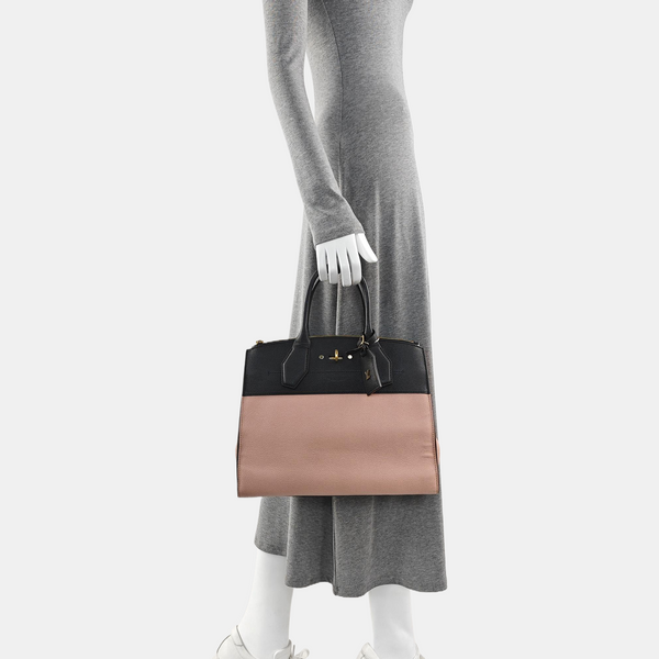 CITY STEAMER MM Calfskin Pink