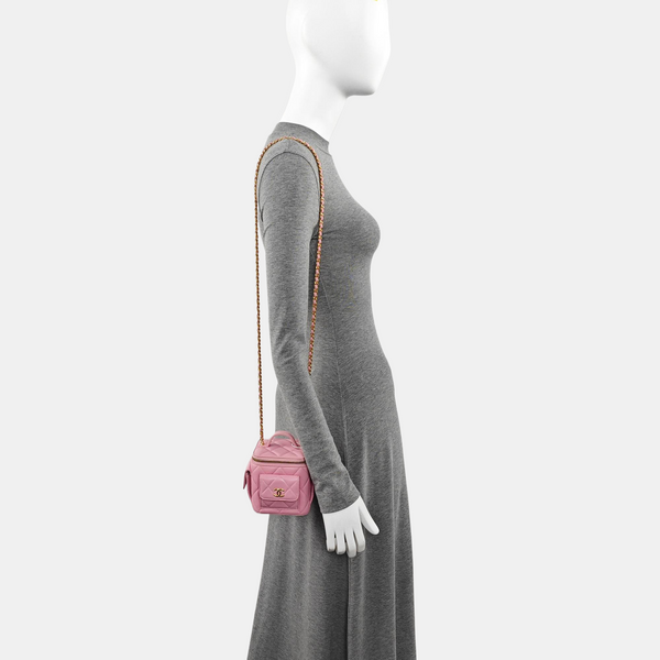 Quilted Lambskin Pink