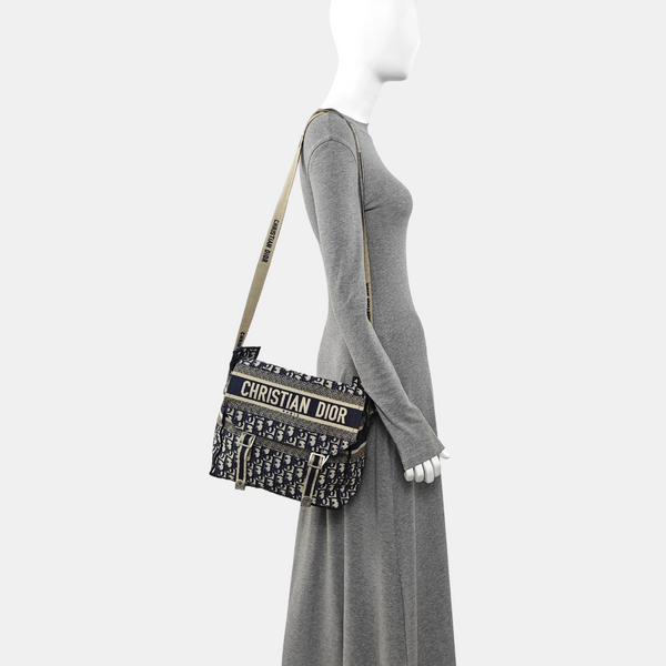 Diorcamp Oblique Canvas Blue