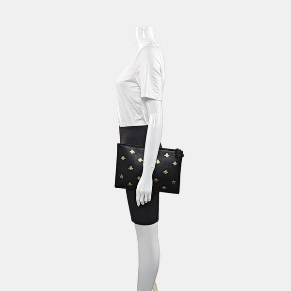 Calfskin Clutch Black