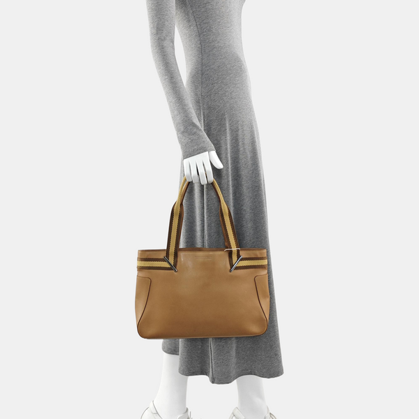 Calfskin Tote Bag Brown