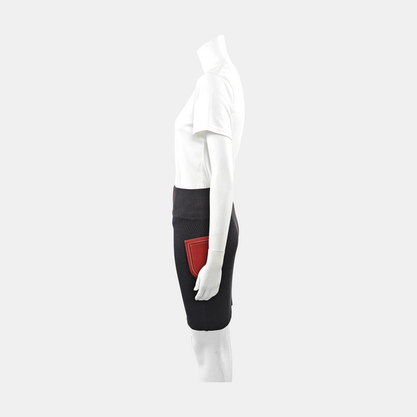 Pin Toy Calfskin Red