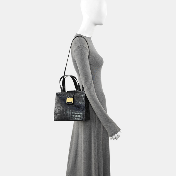 Calfskin Tote Bag Black