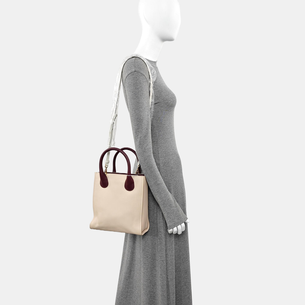 Calfskin Tote Bag Pink