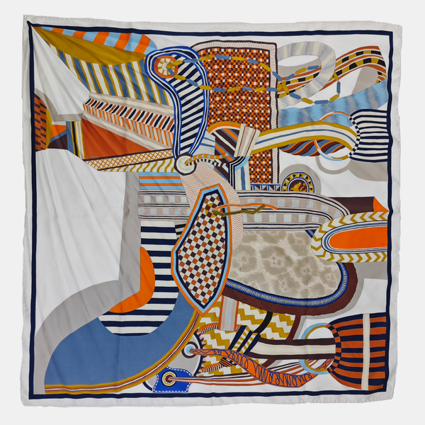 Mulberry Silk Silk Scarf Multicolor