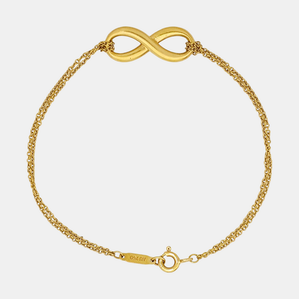 Tiffany Infinity 18k Gold Bracelet