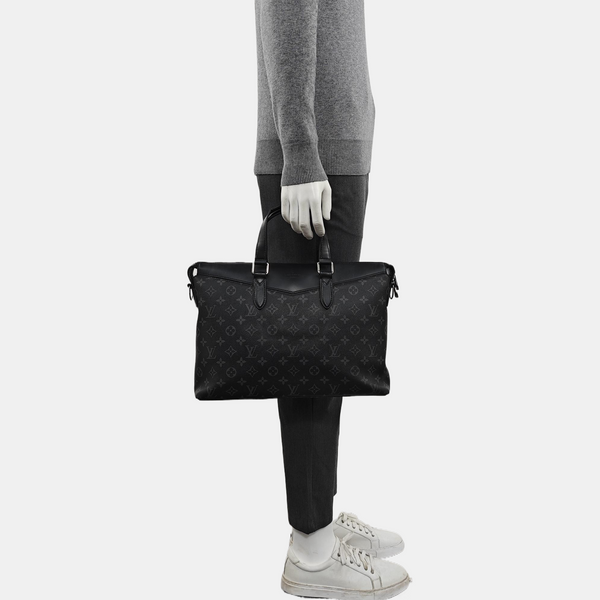 EXPLORER Monogram Coated Canvas Black