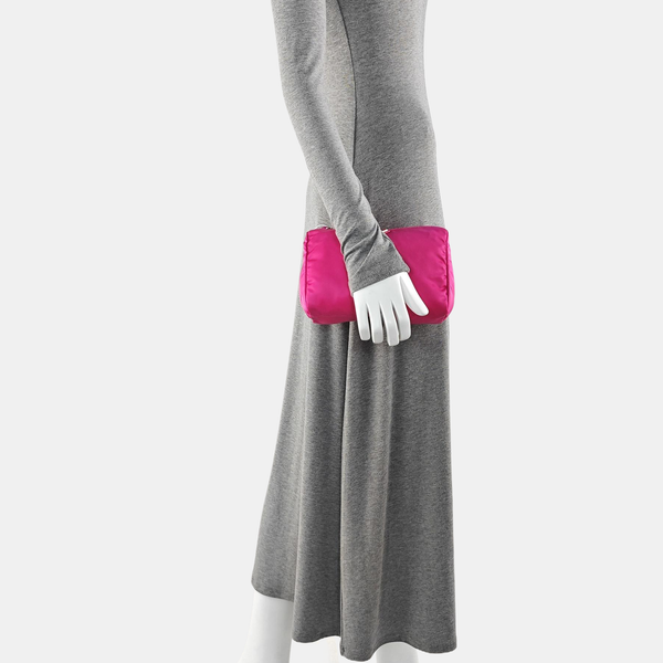 Nylon Clutch Red