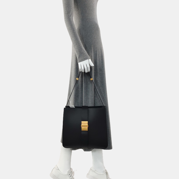 Marie Lambskin Black