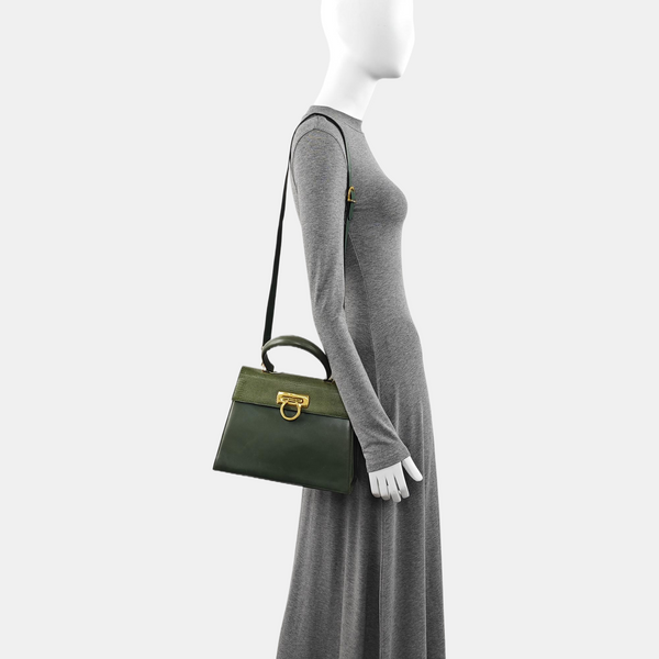 Kelly Calfskin Green